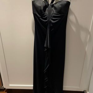 Roberto verino designer black dress small size